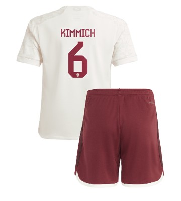 Bayern Munich Joshua Kimmich #6 Replika Babytøj Tredje sæt Børn 2023-24 Kortærmet (+ Korte bukser)